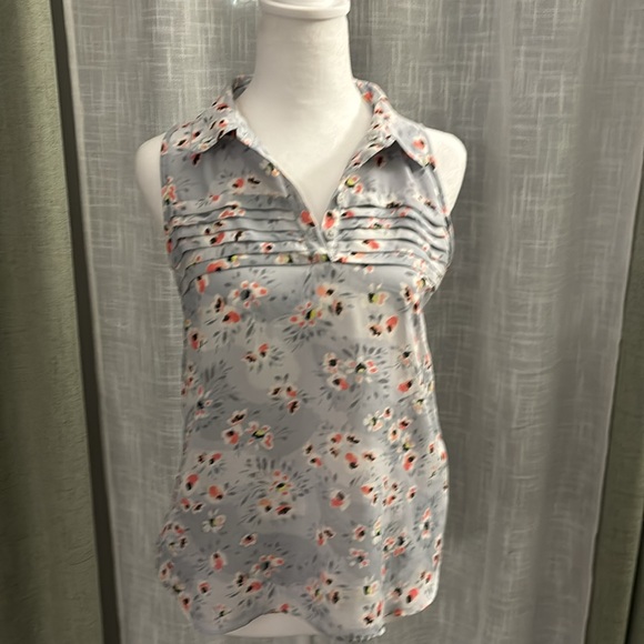 Lauren Conrad LC Women’s Top Blouse Pullover Sleeveless Lightweight Size XS - Picture 6 of 7